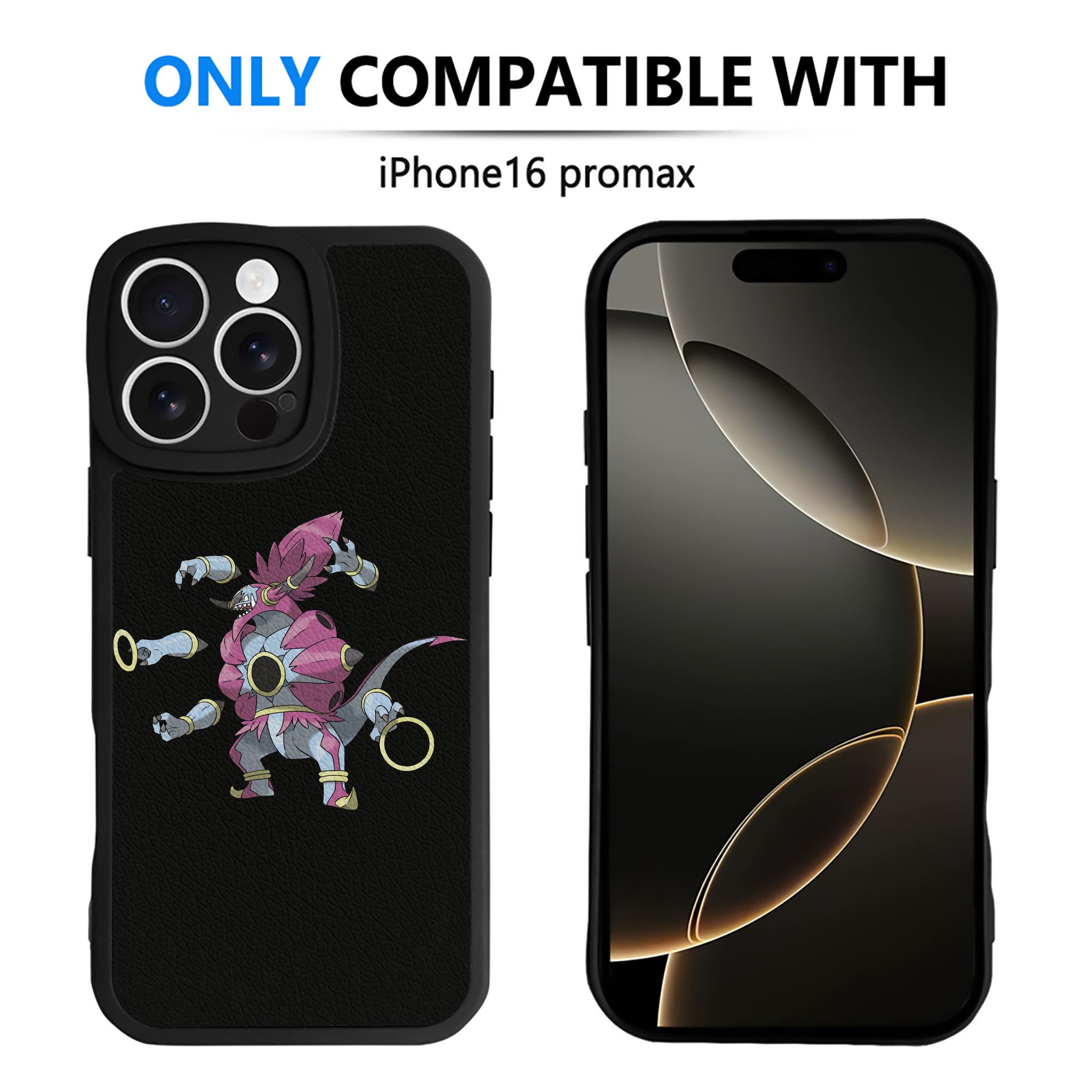 （画像用） ポケットモンスター Pokémon 【iPhone 16シリーズ対応】シリコンスマホケース（レザー調） 材質：シリコン